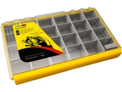 Bandejas De Almacenamiento Portátiles Para Señuelos, Caja De Pesca, Tapa Transparente, Separador.