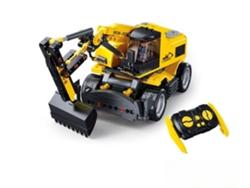 Sluban Escavadeira De Rodas E7 Com Controle Remoto M38-b1155