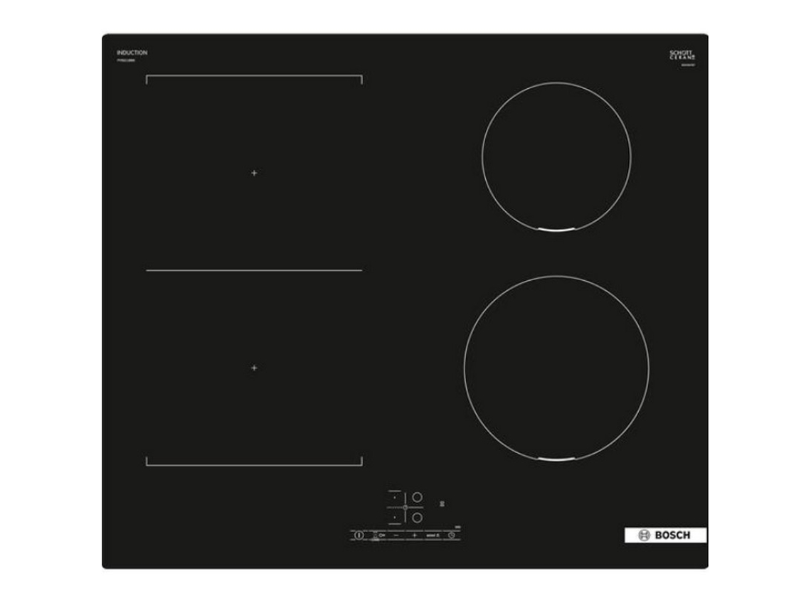 Placa de Inducción BOSCH PVQ611BB6E (Eléctrica - 59.2 cm - Negro)