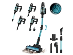Cecotec Aspiradora Escoba Sin Cable Conga Rockstar Rx50 Pet Flex. 300aw, 750w, 30kpa, Motor Alto Rendimiento, Cepillo Hairless Xl, Autonomía 90mins En Modo Eco, Tubo Flex, Luz Led Y Cabezal Mascotas