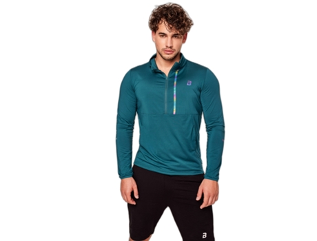 Camiseta de Hombre para Fitness BIOTECH USA Trevor Azul (L)