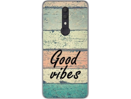 Carcasa Alcatel 1X (2019) TUMUNDOSMARTPHONE Madera 01 Multicolor