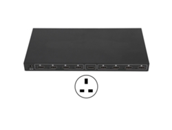 Divisor HDMI Mali de 1 a 8 con salida 4K HDCP 1.4, enchufe británico 100-240V