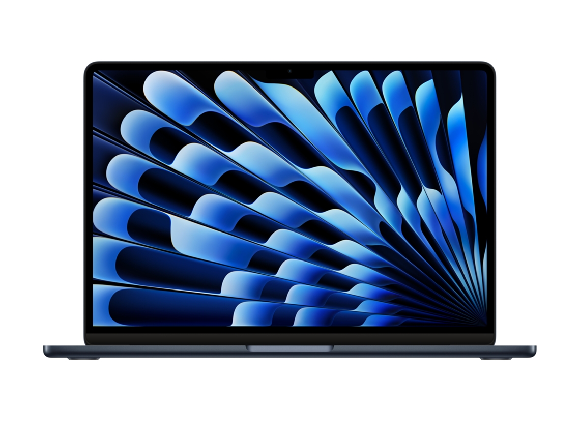 Macbook Air 13 - Apple - Medianoche - (reacondicionado Estado Estético Marcas Minimas - M3 - 8 Gb - 256 Gb Ssd - Teclado Es - Batería Nueva)