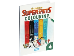 Libro League of SuperPets Colouring - 4 de Europrice (Portugués)
