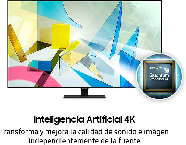 Tv Qled 65 samsung qe65q80tatxxc smart direct full array hdr 1500 ia 4k uhd asistentes de voz negro qe65q80t 165 cm 65“ qe65q80tat 65163cm 2020 q80t 163cm 1651 65q80t