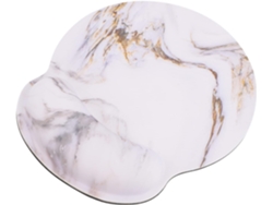 Alfombrilla de ratón con soporte para la muñeca, espuma viscoelástica, alfombrilla ergonómica antideslizante para oficina y trabajo.