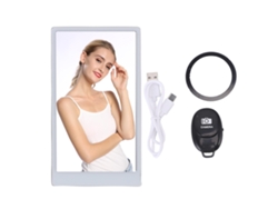 Pantalla Inalámbrica Para Selfies De 4.7 Pulgadas Con Visualización De Cámara Trasera Hd 2k Para Vlog Y Transmisión En Vivo De Teléfonos Móviles