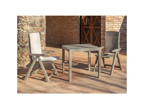 Conjunto De Jardín Providence 3 Taupe