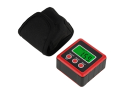 Inclinómetro Magnético Digital Medidor De Ángulo 4 X 90° 3 Botones (rojo) Nivel Bélico