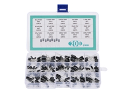 Yncm2026-kit De 200 Piezas De Condensadores Electrolíticos 15 Valores Con Caja