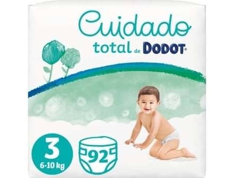 FRALDA DODOT CUIDADO TOTAL T3 92 (2X46)