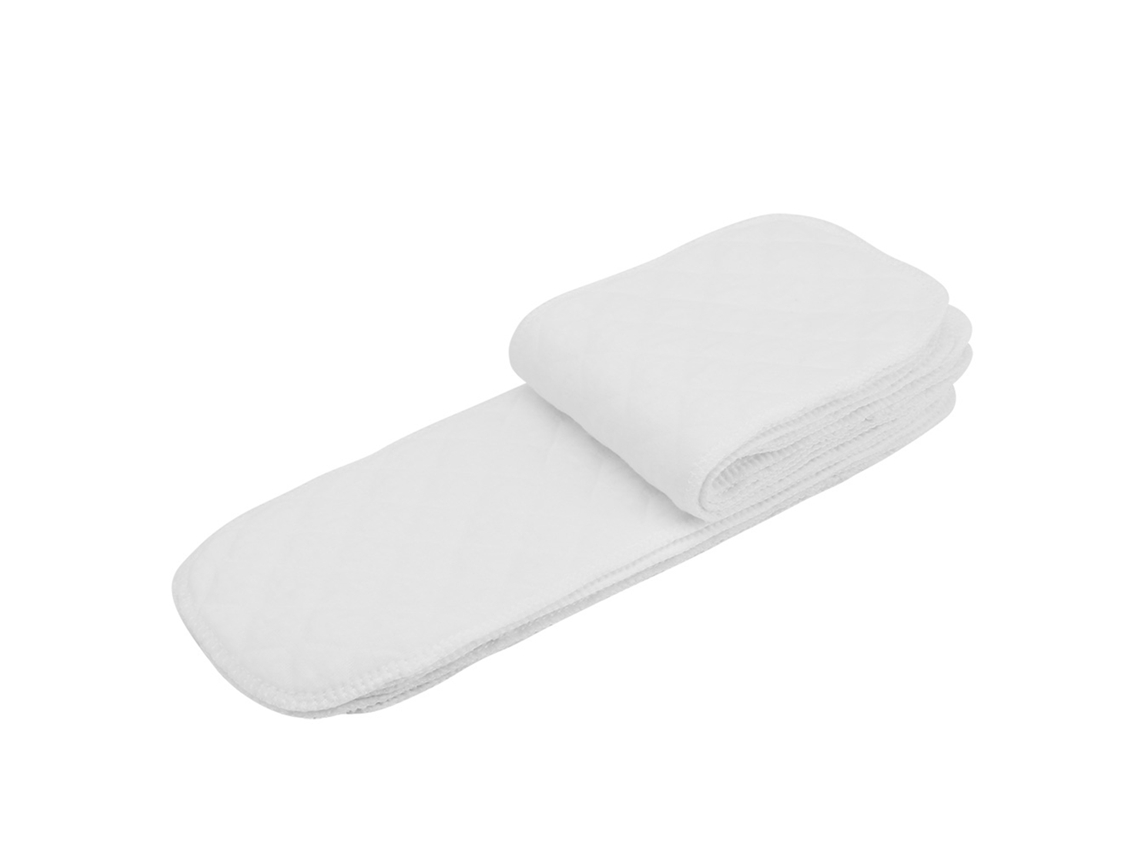 10pcs Forro Fralda De Pano Bebê Algodão Respirável 3 Camadas Reutilizável