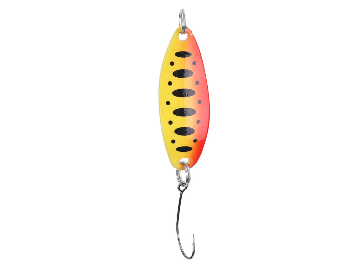 Encendedor De Pesca Para Truchas, Cebo Artificial, 3,5 G/3,4 Cm, Naranja Con Puntos Negros