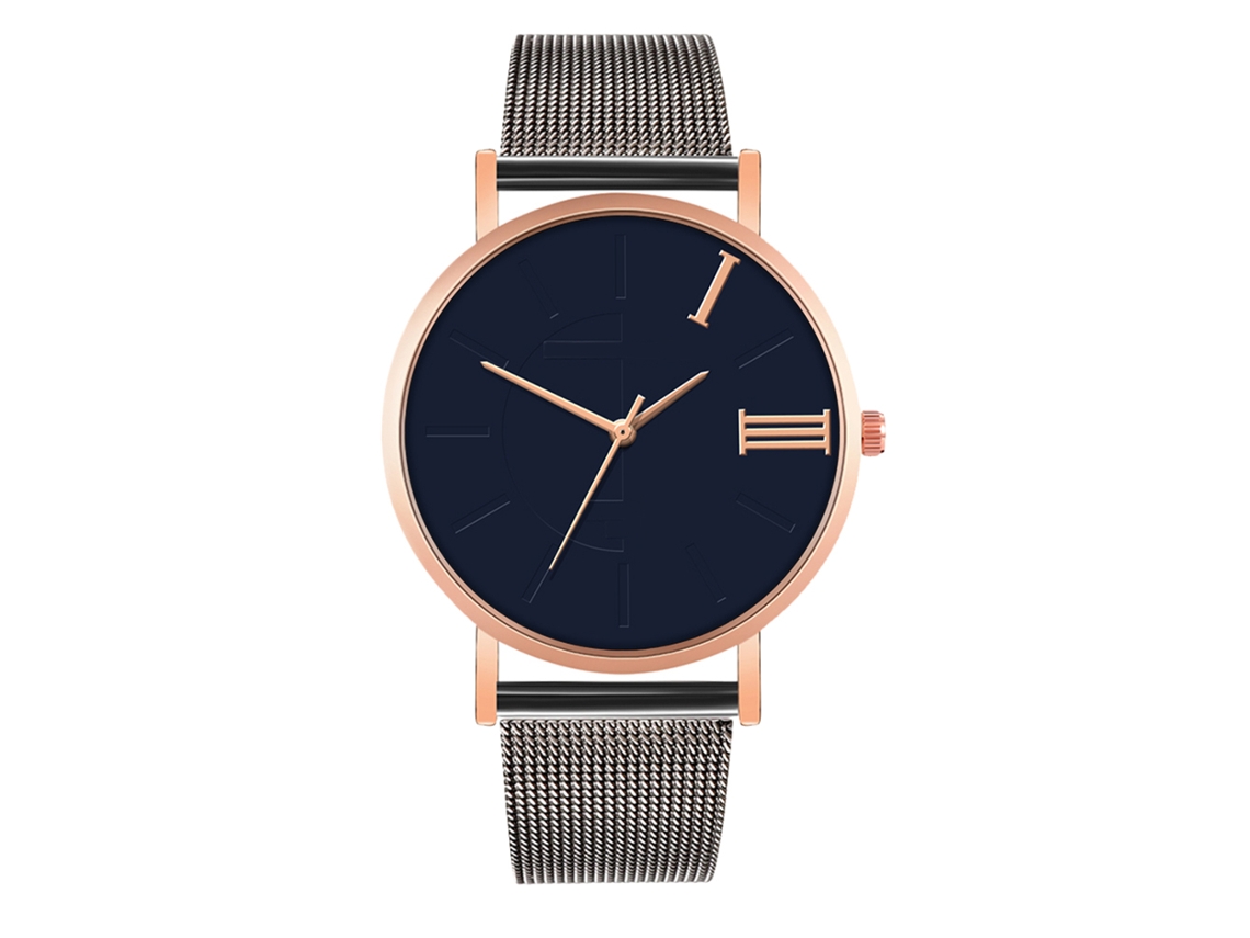 Reloj De Moda Para Hombre Y Mujer, Correa De Malla, Reloj De Cuarzo Para Parejas.