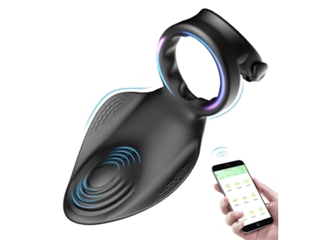 Vibrador JL-EIGHT Sextoys APP Preto
