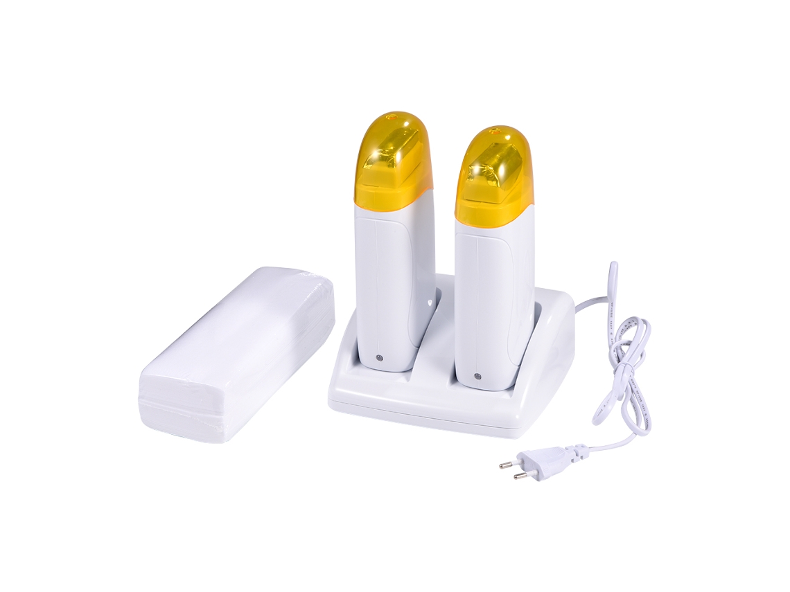 Mini Calefactor De Cera Depilatoria Eléctrico Roll-on Para Hombre Y Mujer Cartucho De Cera Papel Depilatorio