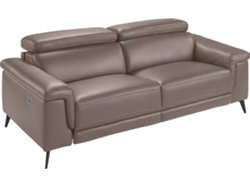 Sofá ANGEL CERDÁ S.L. 6105 (Negro, Gris - Madera, Poliuretano - 215 x 103 x 99 cm)