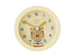 Reloj despertador infantil, redondo, con dibujos animados, ligero, reloj despertador para estudiantes, GOKOCO