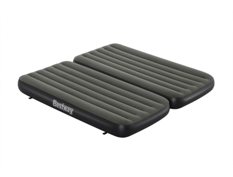 Colchón inflable 3 en 1 negro y gris 188x99x25 cm BESTWAY