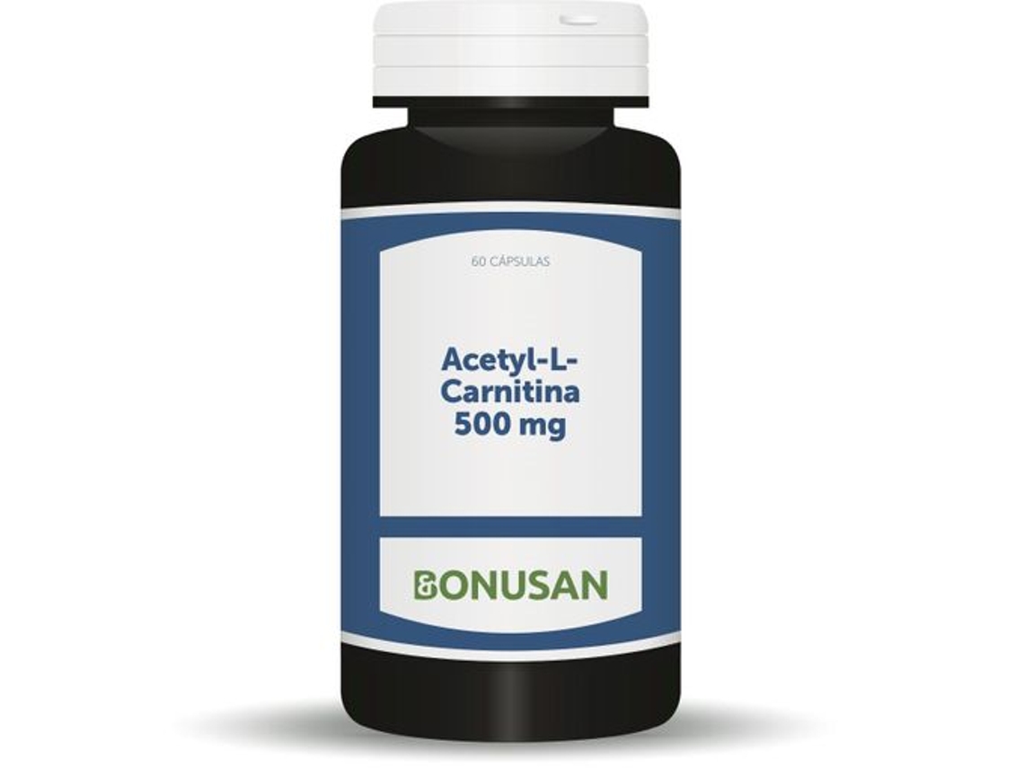 Complemento Alimentar BONUSAN Acetyl L-Carnitina (60 cápsulas de 500mg)