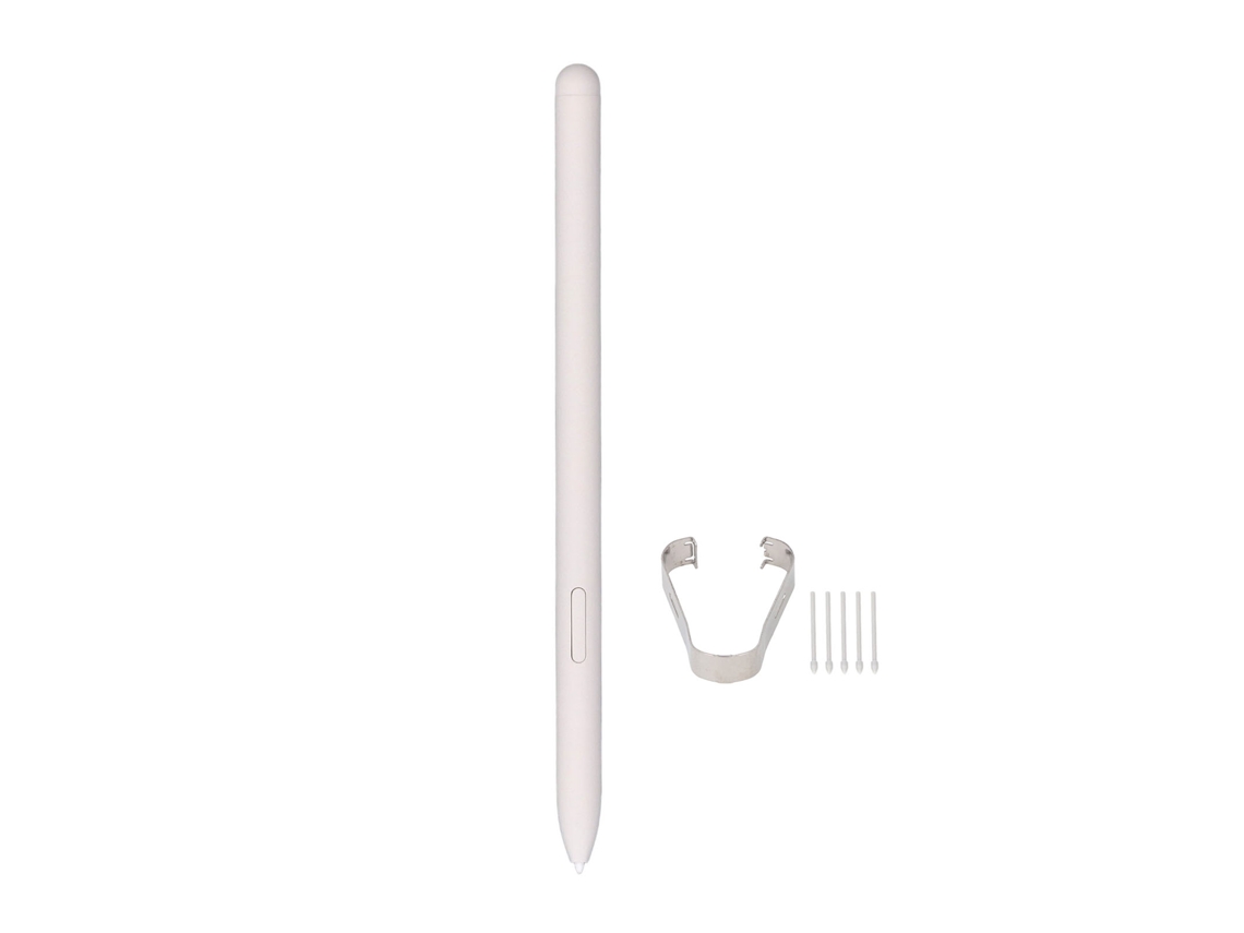 Caneta Estilo Stylus Com 4096 Sensibilidade De Pressão 5 Pontas Para Tab S9 Fe S9 Fe+ S9 S9s Branco