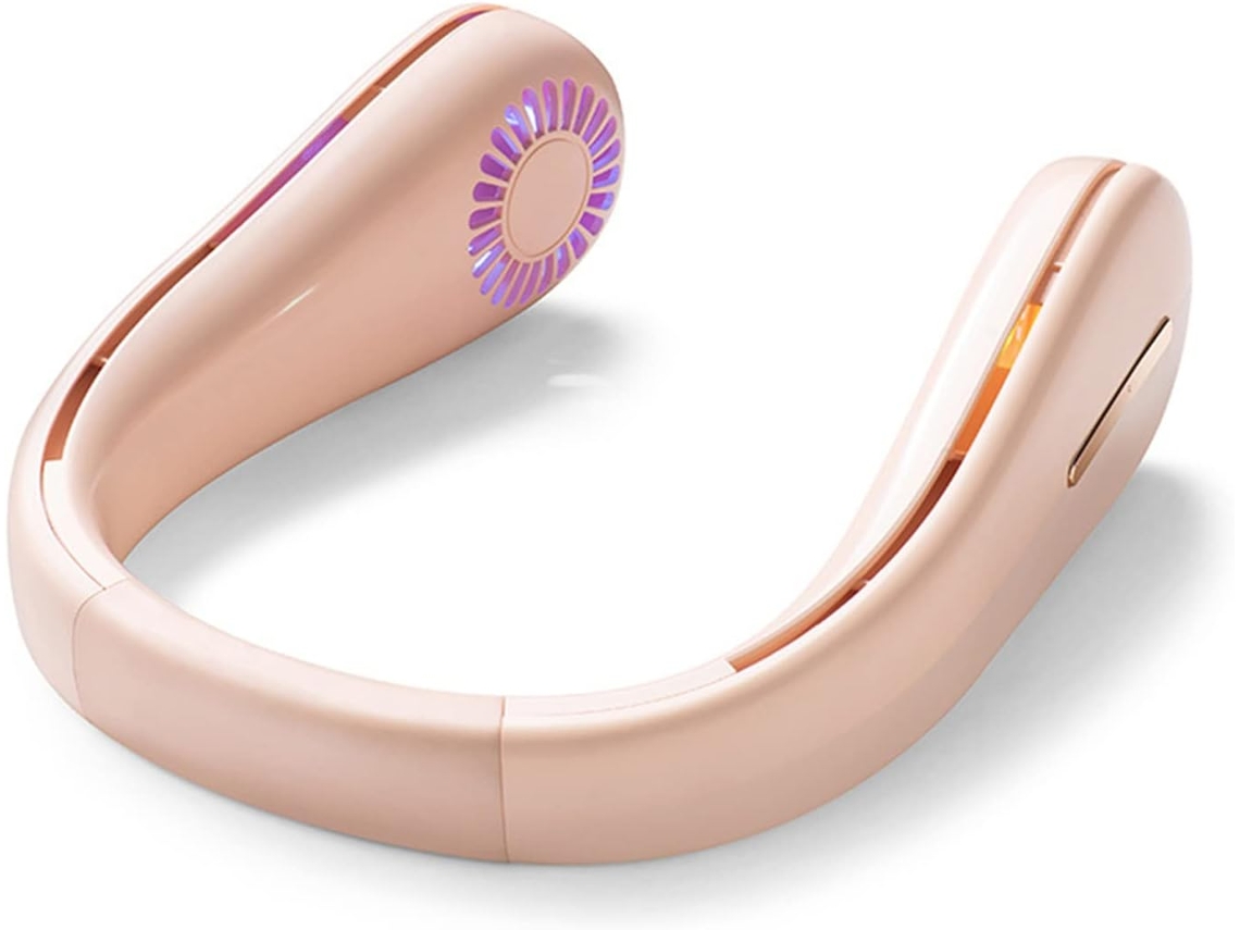 Ventilador Portátil De Cuello Con Batería 4000 Mah Ventilador Personal Sin Aspas Alimentación Usb Para