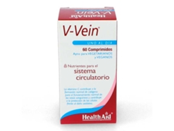Complemento Alimentar HEALTH AID V Vein Tropical, Apio - 60 Comprimidos