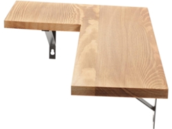 Estante Esquinero De Pino Para Almacenamiento Decorativo De Pared Que Ahorra Espacio En El Baño, Dormitorio, Cocina Y Más.