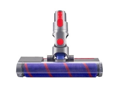 Para dyson v8 v7 v10 v11 rolo de veludo macio cabeça de sucção de acionamento direto