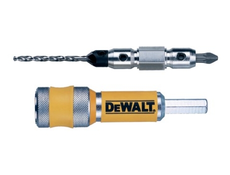 DEWALT DT7602-XJ - Sistema "FLIP & DRIVE" completo Nº 10 con conector, avellanador, broca piloto 5mm y punta de atornillar Pz2