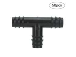 Acoplador Giratorio De 3 Vías De Pp De 16 Mm Para Tuberías, Accesorios De Riego De Jardín, 50 Unidades.