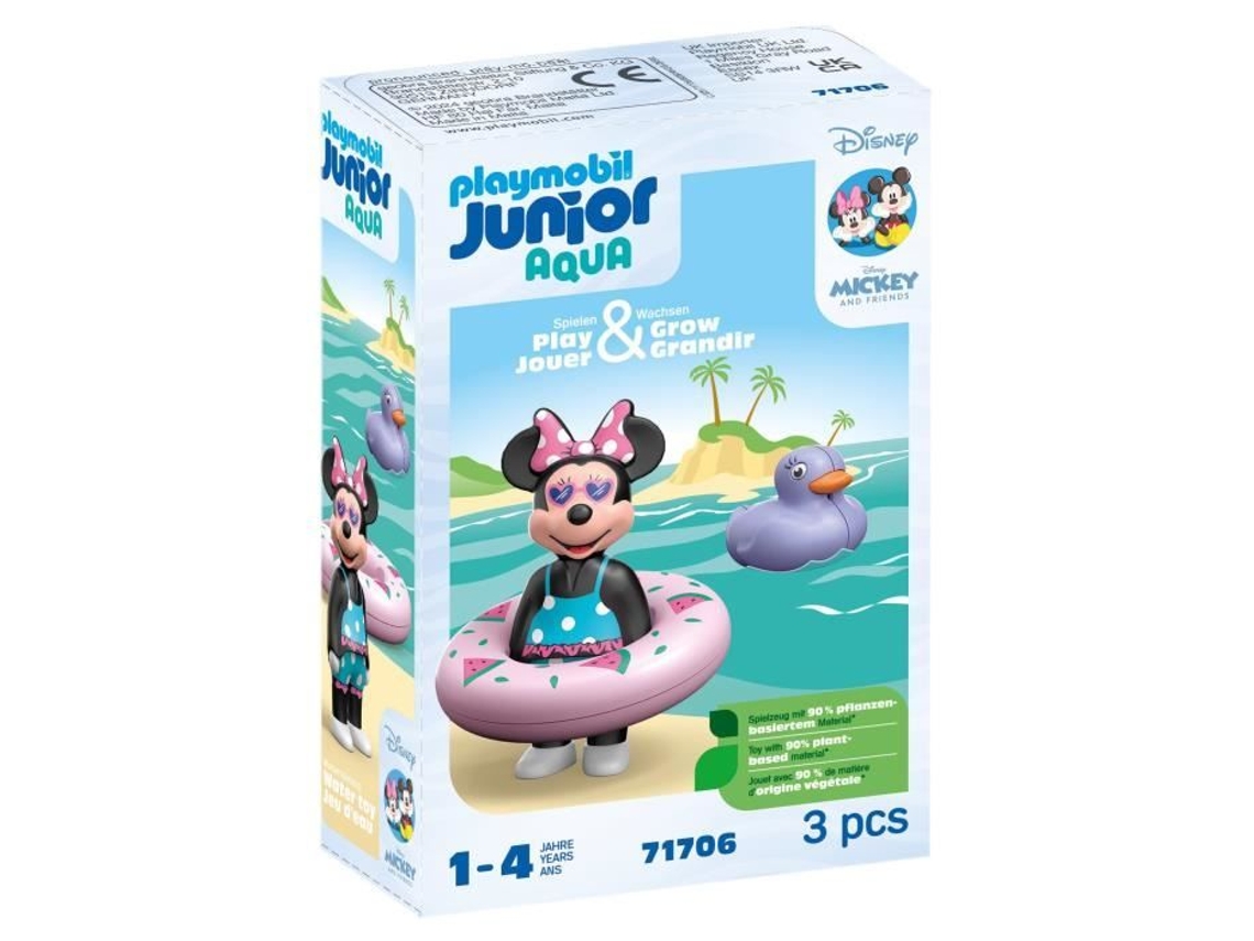 Junior 71706 Minnie con flotador, Junior Disney, a partir de 12 meses Playmobil