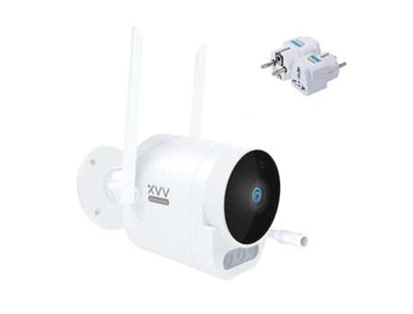 Cámara de Vigiláncia SLOWMOOSE Pro Versión 1080P Hd Wi-Fi Cam 150° Grande Angular Ip65 Visión Nocturna Infrarrojo