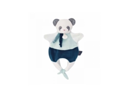 DOUDOU ET COMPAGNIE Edredón Panda Verde 30 cm