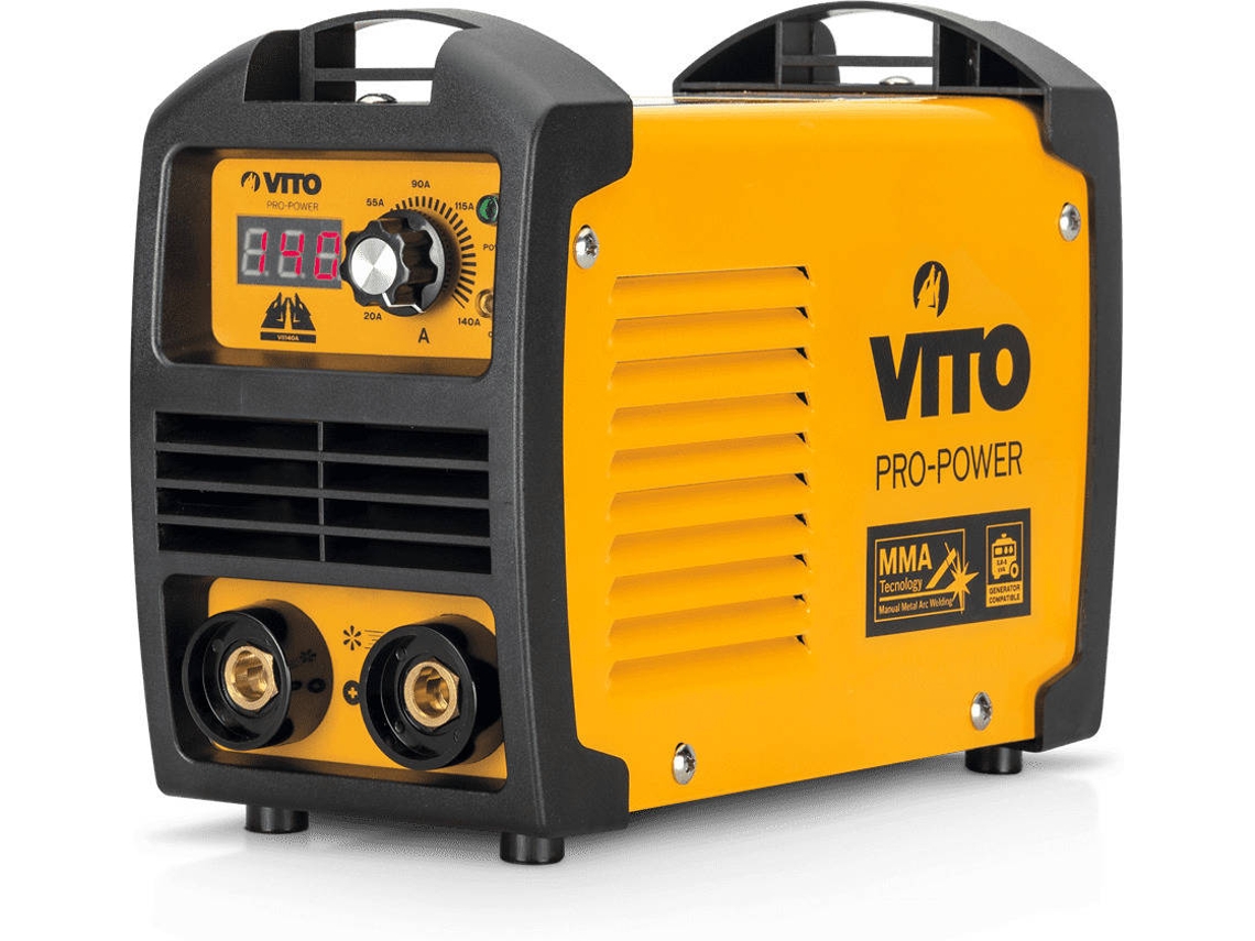 Soldador VITO Inverter 140A  (250 x 105 x 180 mm)