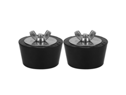 Tapones de expansión de goma de 2" para tuberías de piscinas y spas. Accesorios para el invierno.