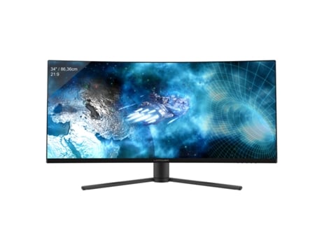 Monitor Gaming LC-POWER Lc-M34-Uwqhd-165-C (34'' - UWQHD - 1 ms - 165 Hz - Negro)