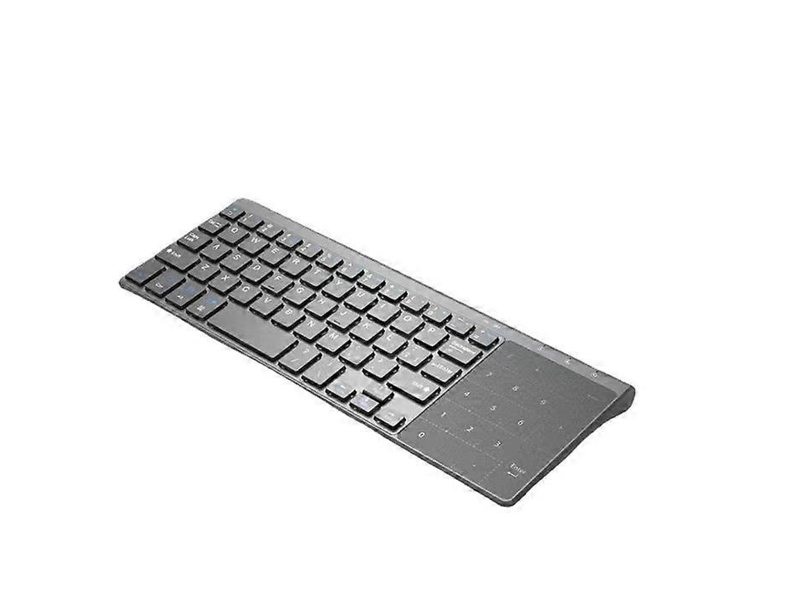 Teclado inalámbrico Bluetooth con teclado numérico y panel táctil Everley891