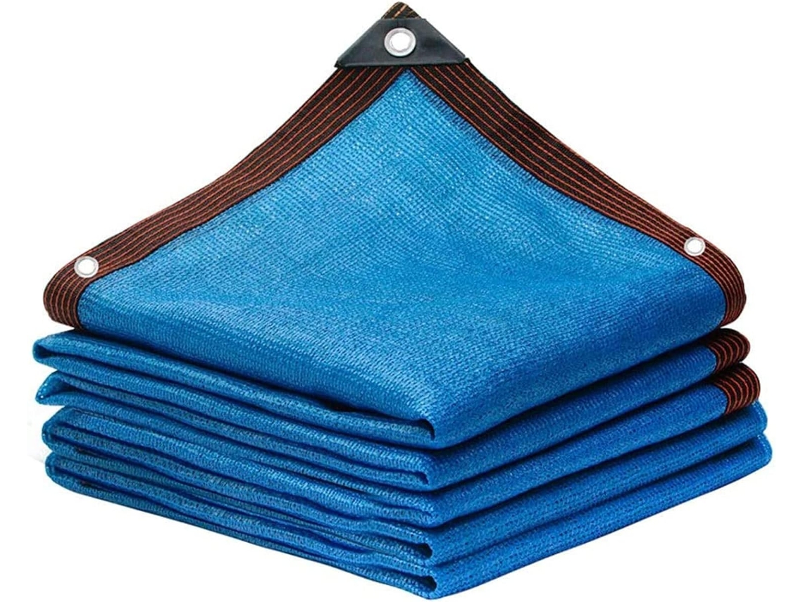 Malla De Sombra Resistente Azul, Tela Invernadero 3x3