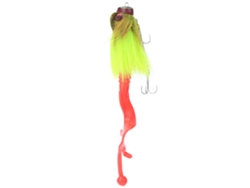 Señuelo De Pesca De Resina Con Forma De Rata, Anzuelo Triple Doble, Cebo Blando, Señuelo De Simulación, Verde, 101 G