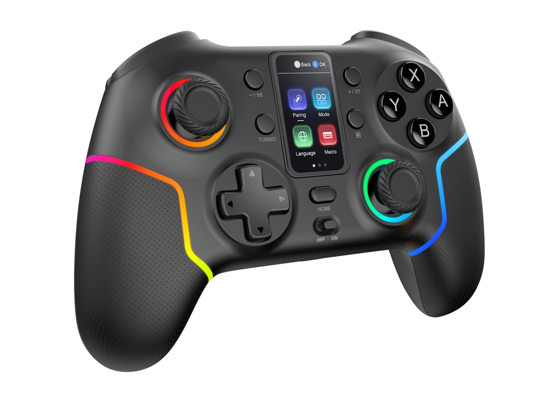 Gamepad Inalámbrico Bluetooth Mars Gaming Mgp-v3 Argb Switch/switch 2/pc/android/ios 13.0 Negro