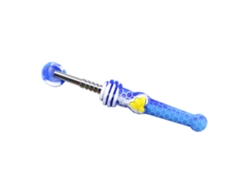 Utensilio Portátil De Silicona Reutilizable Para Beber, Seguro, Inodoro Y Fácil De Limpiar.