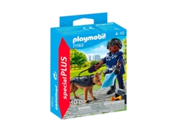 Muñeco PLAYMOBIL Special Plus Policia Con Perro (Edad Mínma Recomendada: 4 años)