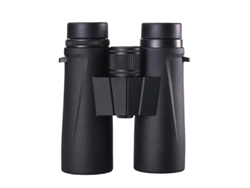 Binoculares profesionales HD Bak4 de 10x42 con prisma de techo FMC para observación de aves, caza y viajes, color negro.