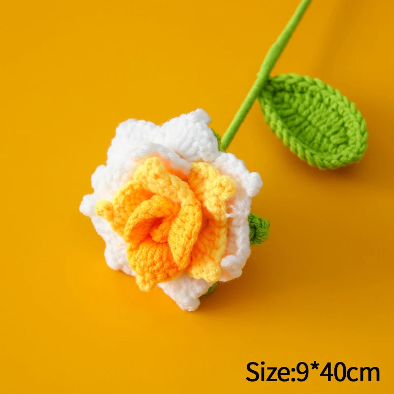 Flores De Ganchillo, Regalo De Graduación Hecho A Mano