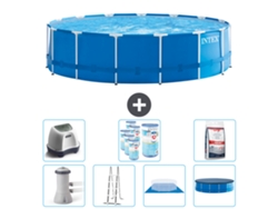 Piscina Tubular INTEX 28242GN-CB57 (16805 L - 457x122cm)