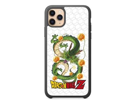 Funda Oficial Dragon Ball Shenron Las Bolas Dragón Warner para iPhone 11 Pro Max PHONECASES3D Piel Sintética Negro