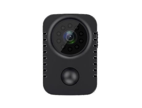 Mini Cámara Espía 1080P con Detector de Movimiento PIR Oculto y Visión Nocturna negra BISBISOUS