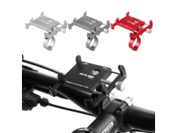 Soporte Para Teléfono Bicicleta Ajustable Antideslizante Aluminio Para Manillar, Compatible Con Teléfonos 3.5-6.2 Pulgadas, Gub